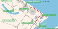 В Нижнем Новгороде будет временно ограничено движение транспорта на участках улиц Совнаркомовской и Стрелка - Администрация г. Нижний Новгород
