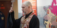 В Управлении Росгвардии по Мурманской области состоялось богослужение, посвященное Дню памяти святого равноапостольного великого князя Владимира - Росгвардия