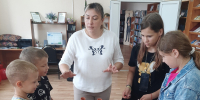 В районной библиотеке им. А.И. Куприна прошла развлекательно-игровая программа «Ура, каникулы!» - Наровчатский район