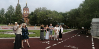 Поющая Потанинка под летним дождем - Детско-юношеская библиотека им. В. Ф. Потанина