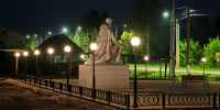 В Богородском зажгли свет у памятника воинам-освободителям - Bogorodskoe43.Ru