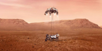 Марсоход NASA Curiosity сняли объект, похожий на ракету - ИА Общественная служба новостей