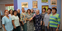 Финисаж выставки: «Радость творчества» - Центральная городская библиотека