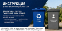 С 1 сентября начнет действовать двухпоточная система раздельного сбора твердых коммунальных отходов. - Газета Огни Кавказа