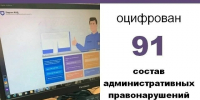 В ГИС ТОР КНД занесены сведения о 91 составе административных правонарушений. - Белозерский муниципальный округ