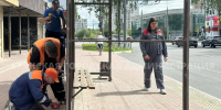 В Брянке неизвестные вандалы разгромили новую остановку на улице Советской - Газета Брянские новости