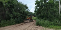 Порядка 30 километров дорог прогрейдировали в Благовещенске за неделю - ИА Порт Амур