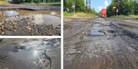 В Ярославле водители просят отремонтировать дорогу в промзоне - YarNews.Ru