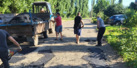 В Александровском сельском поселении приступили к ямочному ремонту дорог - Администрация Ейского района