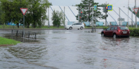 Коммунальные службы сегодня устраняли последствия ливня и готовятся к новым осадкам - ТРК Зеленогорск