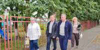На ул. Жмакина появился тротуар - Pesochnya40.Com