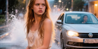 Красавица ростовчанка собирается бить стёкла проезжающих авто - Big-Rostov.Ru
