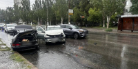 Тройное ДТП произошло в Волгограде, есть пострадавший - Газета Городские вести