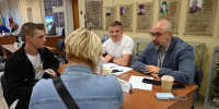 В Серпухове в МЦ «Патриот» состоялась тематическая выездная администрация, посвящённая вопросам поддержки участников специальной военной операции и членов их семей - ОТВ-Серпухов