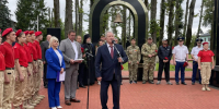 Сегодня, 30 июля 2026 года, в Спас‑Деменске произошло по-настоящему знаменательное событие — мы открыли обновлённую Аллею Героев и зажгли Вечный огонь! 🔥. - Спас-Деменский район