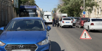 В центре Астрахани двое детей попали под двойной удар автомобилей - Punkt-a.info