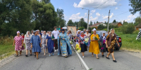 В Хвастовичское благочиние Козельской епархии прибыл чудотворный образ Пресвятой Богородицы именуемой Калужская - Козельская епархия