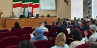 Сегодня под председательством заместителя главы Тукаевского муниципального района Рустема Закирова прошло XII заседание Совета района. - Тукаевский район