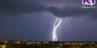 МЧС предупреждает о грозе и сильном ветре в южных и центральных районах Коми - ИА Комиинформ