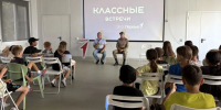Встреча детей с ветераном спецоперации в лагере «Чайка» Тетюшского района - Газета Тетюшские зори