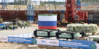 На строящемся четвёртом энергоблоке ЛАЭС-2 смонтировали ловушку расплава - tvspb.ru - ТК Санкт-Петербург
