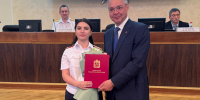 В СУ СК России по Ставропольскому краю состоялось торжественное собрание, посвященное подведению итогов работы за первое полугодие 2026 года, а также Дню сотрудника органов следствия Российской Федерации - СУ СК РФ