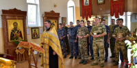 Сотрудники Росгвардии Адыгеи приняли участие в молебне в честь Дня Крещения Руси - Епархия