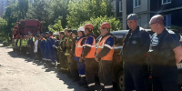 Спасатели в Тосно отработали ликвидацию последствий взрыва газа в жилом доме - Online47.Ru