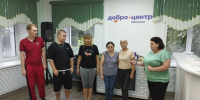 Спортивная тренировка для людей с инвалидностью - Центр соцобслуживания населения