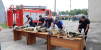 В Курске прошли соревнования шестнадцати команд пожарных - Курские Известия