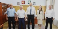 Галип Галипов встретился с Яхьей Бучаевым - Гумбетовский район
