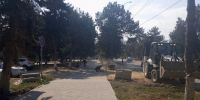 В Староминской продолжают благоустройство центральной части станицы - Krasnodarik.Ru