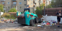 Дрова, трава и "стройка" мешают вывозу отходов в Улан-Удэ и пригороде - ВостокТелеИнформ