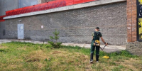 В районе продолжаются плановые работы по покосу травы - Администрация г. Барнаул
