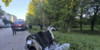 В Салавате легковушка влетела в дерево, погибли два пассажира - ProUral.Info