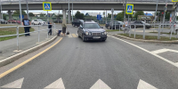 В Самаре водитель на Mercedes-Benz сбил пешехода - Волга Ньюс