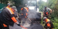 В городе продолжаются ремонтные работы по восстановлению дорожного полотна - Администрация г. Королёв