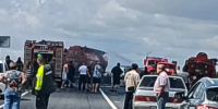 ЧП с бензовозом парализовало движение на федеральной трассе М-5 под Сызранью - КТВ-ЛУЧ