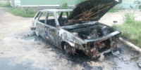 рано утром в Ставропольском районе произошло возгорание автомобиля - НИА Самара