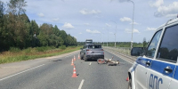 Авария в Омутнинском районе: пострадал мотоциклист - VyatkaKirov.Ru