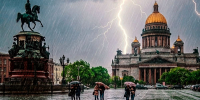 В Петербурге объявлен «жёлтый» уровень опасности – ожидаются ливни и грозы - Петербургский формат
