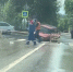 Авто провалилось в яму на перекрестке Дзержинского и Герцена в Пензе сегодня - Stolica58.Ru