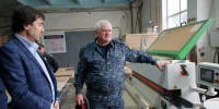 Руководитель Торгово-промышленной палаты Северной Осетии Анзор Караев с рабочим визитом посетил исправительную колонию № 1 - УФСИН