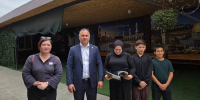 Сотрудники фонда «Защитники Отечества» навестили семью погибшего героя СВО - Сердало