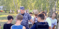 Всероссийская акция «Каникулы с Росгвардией» продолжается в Омской области - Росгвардия