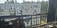 В Саперном пожарные спасли мужчину из горящей квартиры - 47Channel.Ru