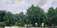 В парке Фардиева в Заинске начали реновацию детской площадки «Крепость» - Заинск-информ