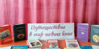День информации «Путешествие в мир новых книг» в библиотеке поселка Солянский. - Пугачёвский район