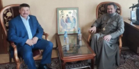 Архиерейское поздравление ко Дню железнодорожника генеральному директору ЖДЯ Шимохину В.В. - Якутская и Ленская епархия