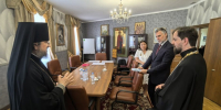 В Межъепархиальном центре прошла встреча архиепископа Романа с председателем правительства Якутии - Якутская и Ленская епархия